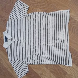 Size M Polo by Ralph Lauren.striped shirt.